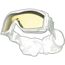 Masque tactique Bollé X1000 T : écran de rechange jaune