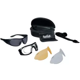 Pack Lunettes Balistiques Raider Bollé Incolore/Fumé/Jaune
