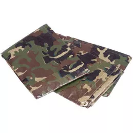 Bâche de terrain 2 x 3 m Camouflée C.E.