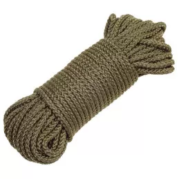 Corde para 15 mètres Vert OD de 4 mm de diamètre