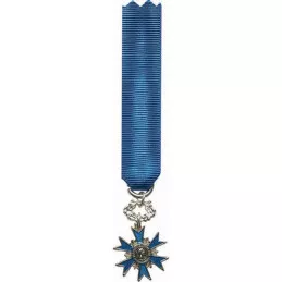 Médaille Réduction Ordre National du Mérite - Chevalier - Bronze Argenté