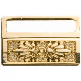 Barrette porte-décorations métal avec motifs 1 place pour médailles réductions