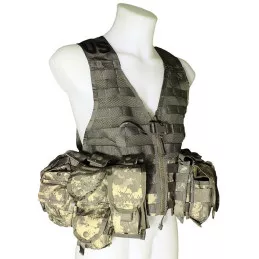Gilet Chest Rig de combat Tactical US ACU Digital