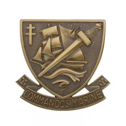 Insigne de béret Commandos Marine