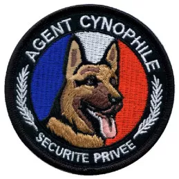 Ecusson rond Agent Cynophile Berger