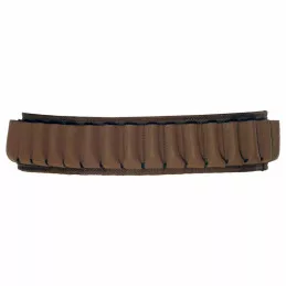 Cartouchière chasse cuir 20 tubes