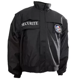 Blouson Intervention Noir Transformable