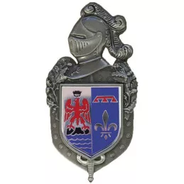 Cuirasse Métal Bayard Argent avec Ecu (Gendarmerie Départementale)