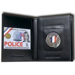 Porte-carte cuir 3 volets GK Pro Format carte de crédit