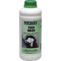 Savon liquide Tech Wash NIKWAX 1L pour vêtements imper-respirant