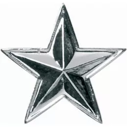 Etoiles 11 mm Argent