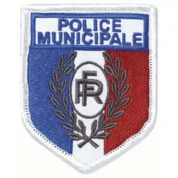 Ecusson Police Municipale brodé DMB Petit Modèle