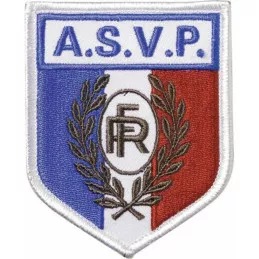 Ecusson ASVP brodé DMB Petit Modèle