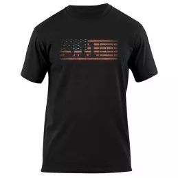 T-shirt manches courtes Old Glory 5.11 Noir