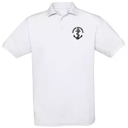 Polo imprimé OPEX Marine Nationale Blanc