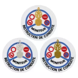 Ecussons de Spécialités Brodés Instruction de Conduite