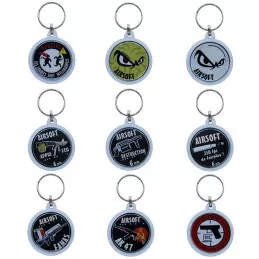 Porte-Clés Plexiglas Recto-Verso Spécialité Airsoft