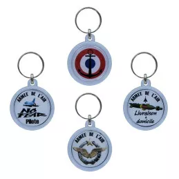 Porte-Clés Plexiglas Recto-Verso Spécialité Armée de l'Air