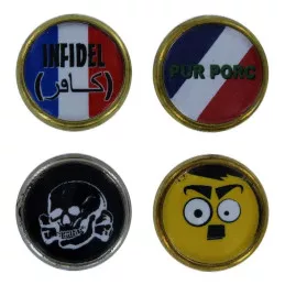 Pin's Rond Spécialité Anti-Terroriste