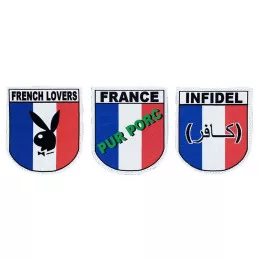 Patch Velcro Drapeau France