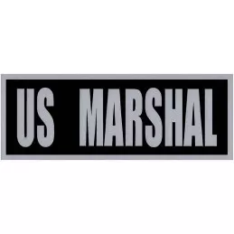 Bande rétroréfléchissante U.S MARSHAL 5 x 13 cm