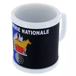 Mug plastique Maître Chien Gendarmerie