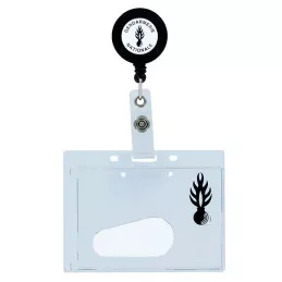Porte-carte Professionnel avec enrouleur Gendarmerie