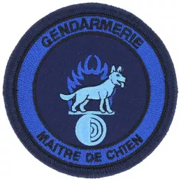 Ecussons de Spécialités Basse Visibilité Maître Chien Gendarmerie Brodés