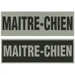 Bande rétroréfléchissante Maître-Chien 10 x 30 cm