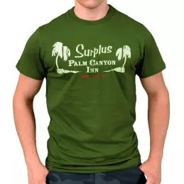T-shirt manches courtes Palm Tee Vert Surplus Raw Vintage