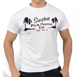T-shirt manches courtes Palm Tee Blanc Surplus Raw Vintage