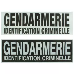 Bande rétroréfléchissante Identification Criminelle 3 x 10 cm