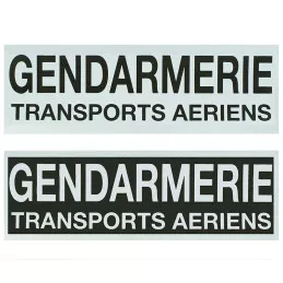 Bande rétroréfléchissante Transports Aériens 3 x 10 cm