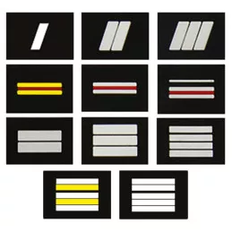 Grades Gendarmerie Départementale à coller pour Porte-Médaille GK Pro