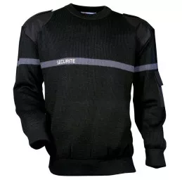 Pull Sécurité Bande Grise