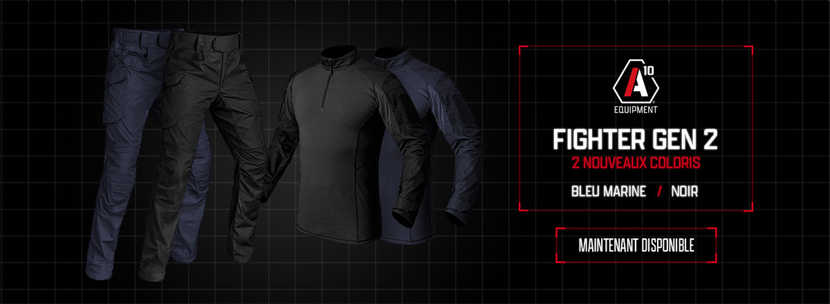 Nouvelle gamme Fighter Gen 2 A10 Equipment